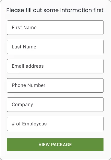 lead form fields